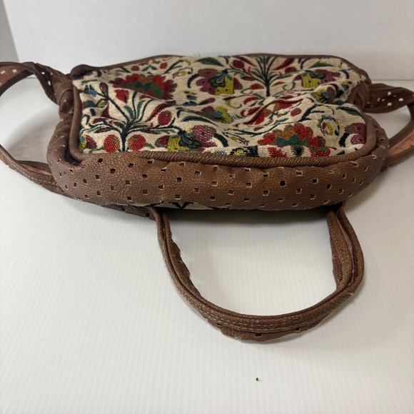 Vintage Joe Boxer Woven Tapestry Floral Pattern Purse Bag Handbag 90s Y2K main image 0